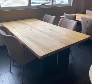 bert plantagie Eettafel Santiago - Ongebruikt, Huis en Inrichting, Tafels | Eettafels, 100 tot 150 cm, Eikenhout, Ophalen of Verzenden