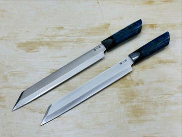 Keukenmes - Burja - Met de hand afgewerkt Japans Burja