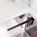 Happy Sinks magnetische vaatdoekhouder, kunststof zwart,..., Nieuw