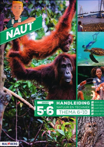 Naut versie 2 Handleiding thema 6-10 groep 5 en 6, Boeken, Verzenden, Nieuw