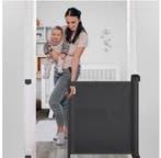 Traphekje oprolbaar zwart, Overige materialen, Nieuw, Oprolhekje, Ophalen of Verzenden