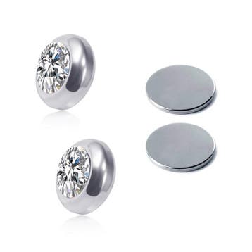 Fako Bijoux - Oorbellen - Magneet - Magnetisch - RVS - 8mm -, Verzenden, Nieuw