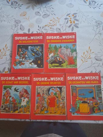 Suske en Wiske VK 109, 110, 111, 112 & 115 - 5 Album -, Boeken, Stripboeken, Nieuw