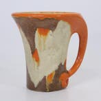 Art Deco vaas met zweepslag oor - KTP Velsen - Karl Gellings, Antiek en Kunst
