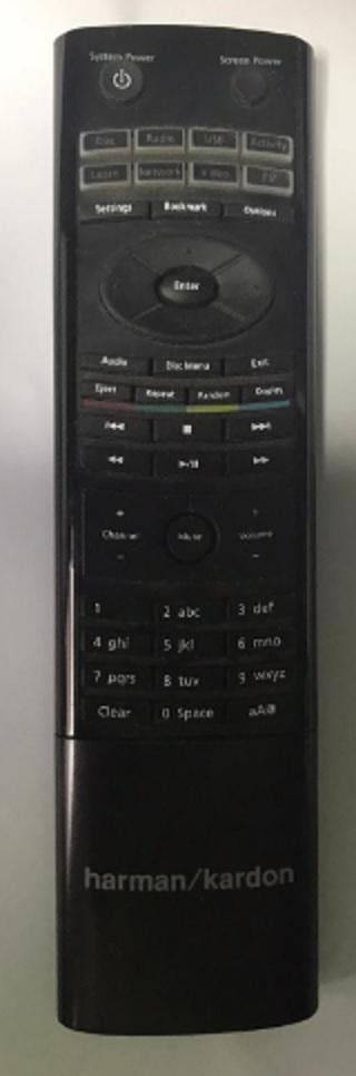 Afstandsbediening Harman kardon hs280, Audio, Tv en Foto, Ophalen of Verzenden, Nieuw, Universeel
