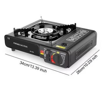 Draagbare picknickkachel met gasbrander en veiligheid, Caravans en Kamperen, Kampeeraccessoires, Verzenden, Nieuw