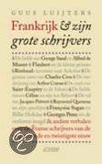 Frankrijk en zijn grote schrijvers - G. Luijters, Verzenden, Zo goed als nieuw, G. Luijters