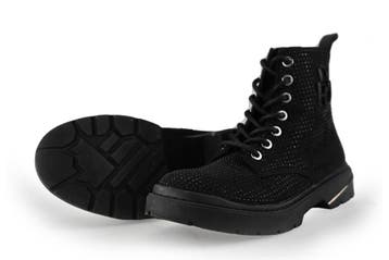 Replay Veterboots Meisjes in maat 36 Zwart, Jongen of Meisje, Schoenen, Zo goed als nieuw, Verzenden