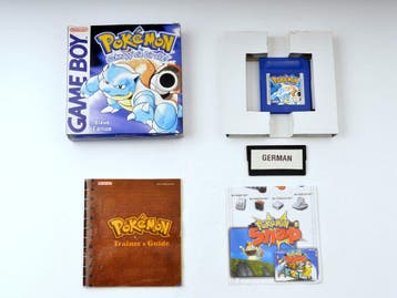 Pokemon Blue (German) [Gameboy], Spelcomputers en Games, Games | Nintendo Game Boy, Ophalen of Verzenden, Zo goed als nieuw