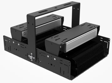 LED-BOX 600W RVS heavy duty schijnwerper, Nieuw