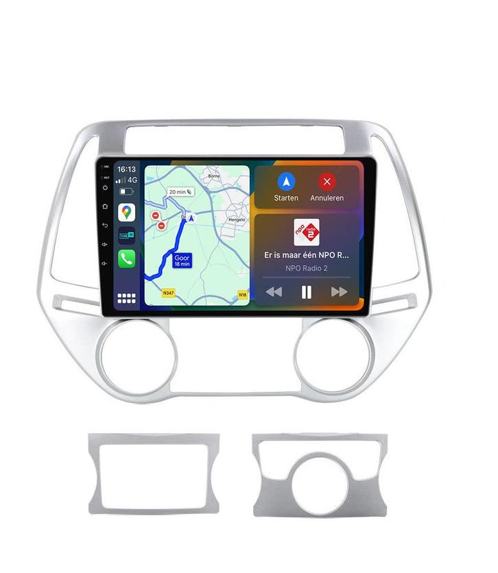 Android navigatie radio Hyundai i20 2012-2014, Android O..., Auto diversen, Autoradio's