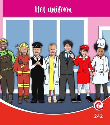 9789464394412 Kijkdoos 242 - het uniform, Verzenden, Nieuw, Isabelle de Ridder