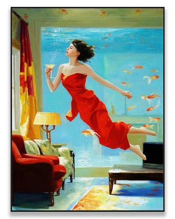 Matteo - Floating in Red