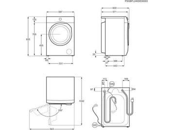 AEG PLR8AMZ49FL - Wasmachine serie 8000 - PowerCare ÖkoMix -, Verzenden, Nieuw