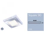 Frilight Opbouwspot Square 90 2W 9 LEDs Chroom, Ophalen of Verzenden, Nieuw