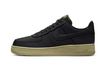 Nike Air Force 1 Low 07 LV8 Black Neutral Olive Chlorophyl, Nieuw