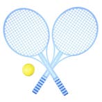 Benson Tennis set - plastic rackets - soft bal - 3-delig..., Ophalen of Verzenden, Nieuw