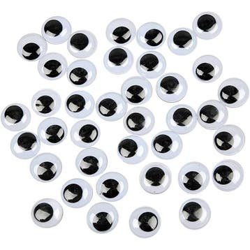 Wiebelogen, niet zelfklevend, d 20 mm, 500 stuk/ 1 doos, Nieuw