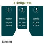 Textielpakket  3 delig met midden matras -2 hoeslakenset(3, Verzenden, Nieuw