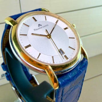 Maurice Lacroix - Classic 18k Goldplated G10 - Zonder, Nieuw