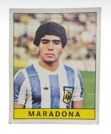 1979/80 Panini Calciatori Diego Maradona #312 Rookie - 1, Nieuw