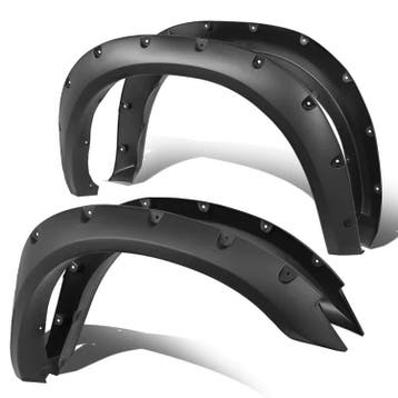 ABS Scherm Verbreders Flat Black Dodge Ram, Auto-onderdelen, Ophalen of Verzenden, Nieuw, Dodge, Spatbord