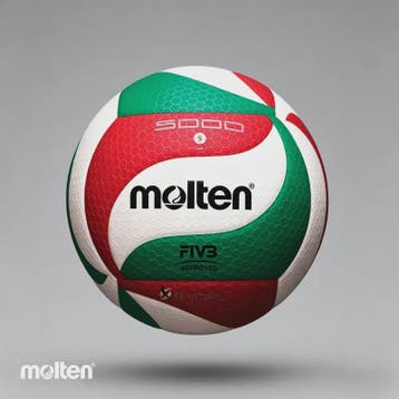 Molten 4500/5000 Volleybal Maat 5 PU - Officiële Wedstrijd &, Sport en Fitness, Verzenden, Nieuw