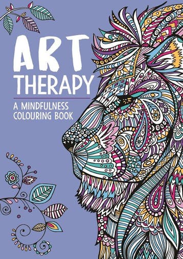 9781912785667 Art Therapy Colouring- Art Therapy: A Mindf..., Boeken, Verzenden, Nieuw, Hannah Davies