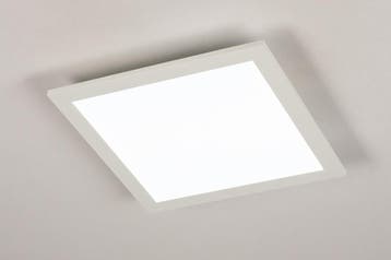 Rietveld Plafondlampen - Wit - Kunststof, Metaal, Verzenden, Nieuw