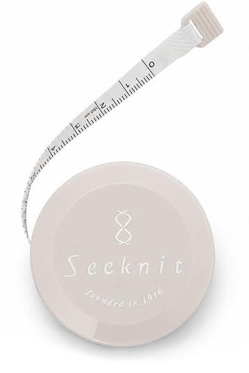 Seeknit Meetlint 150 cm - Vanilla - Oprolbare Rolcentimete, Hobby en Vrije tijd, Breien en Haken, Ophalen of Verzenden, Nieuw