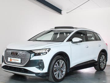 Zakelijke Lease |  Audi Q4 e-tron 40 Launch edition Advanced, Automaat, Stof, Gebruikt, Zwart