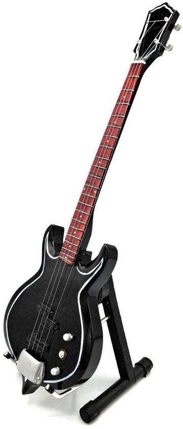 Miniatuur replica Cort Punisher basgitaar Gene Simmons KISS, Ophalen of Verzenden, Nieuw, Pop, Beeldje of Miniatuur