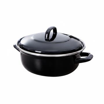 BK Fortalit Emaille Braadpan 22cm 2L Inductie | Retourdeal, Verzenden, Nieuw