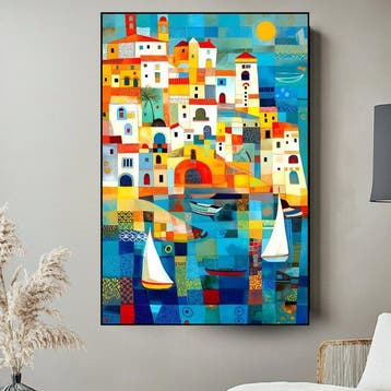 Jowita Skalska - Town Above the Sea XXL