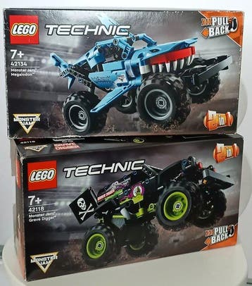 Lego - 42134, 42118 - Lego Technic - SUPER ZESTAW - Monster, Nieuw