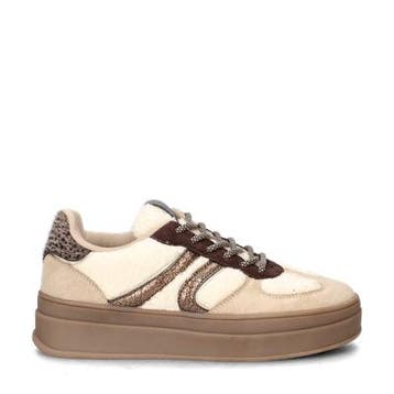 Nelson lage sneakers voor dames in het Beige, Verzenden, Beige, Nieuw, Sneakers of Gympen