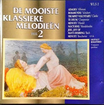 cd - Various - De mooiste klassieke melodieÃ«n Deel 2, Verzenden, Zo goed als nieuw