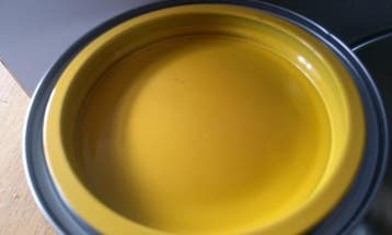Alkyd Hoogglans - Zongeel - 1 liter (Terpentinebasis), Doe-het-zelf en Verbouw, Geel, Nieuw, Ophalen of Verzenden, Verf