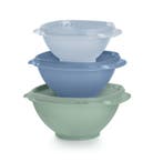 Tupperware Zonnedeksel Schalen Set / zonnedek / sterdeksel, Ophalen of Verzenden, Nieuw, Blauw, Schaal
