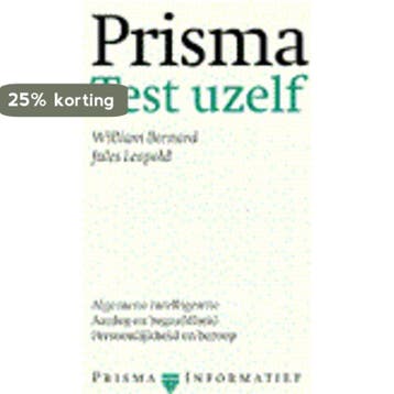 Test u zelf / Prisma pocket woordenboek / 1117 - W. Bernard, Verzenden, Gelezen, W. Bernard