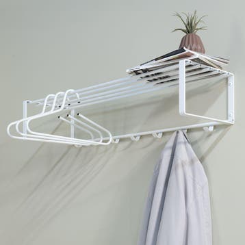 Spinder Design Rex 2 XL wandkapstok - wit, Verzenden, Nieuw