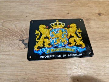 GARNIER & CO. LTD. London, England - Uniek Emaille Bord