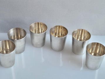 Foe - Wilhelm Binder - Drinkservies (6) - .800 zilver
