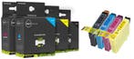 Geschikt Epson T0441 tot T0444  SET inktcartridges, Nieuw, Cartridge, Inktmedia