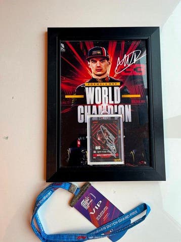 Max Verstappen - card Attax Topps, Nieuw