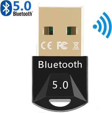 DrPhone B8 Bluetooth 5.0 Dongle - Windows Adapter Desktop PC, Ophalen of Verzenden, Zo goed als nieuw