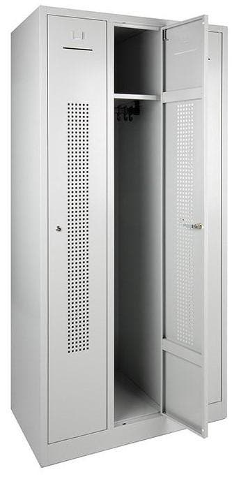 Garderobekast Perfo 3-deuren 180x89x50cm Leverbaar in 2, Ophalen of Verzenden, Nieuw
