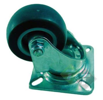 Zwenkwiel  - 50mm - Zwenkwielen - Draagvermogen Van 40KG Per, Ophalen of Verzenden, Nieuw
