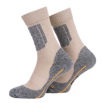 Outdoor sok  beige (Sokken, Kleding), Ophalen of Verzenden, Nieuw