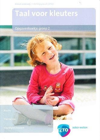 CITO/LOVS Taal voor kleuters opgavenboek groep 2 (per stuk), Boeken, Schoolboeken, Verzenden, Nieuw